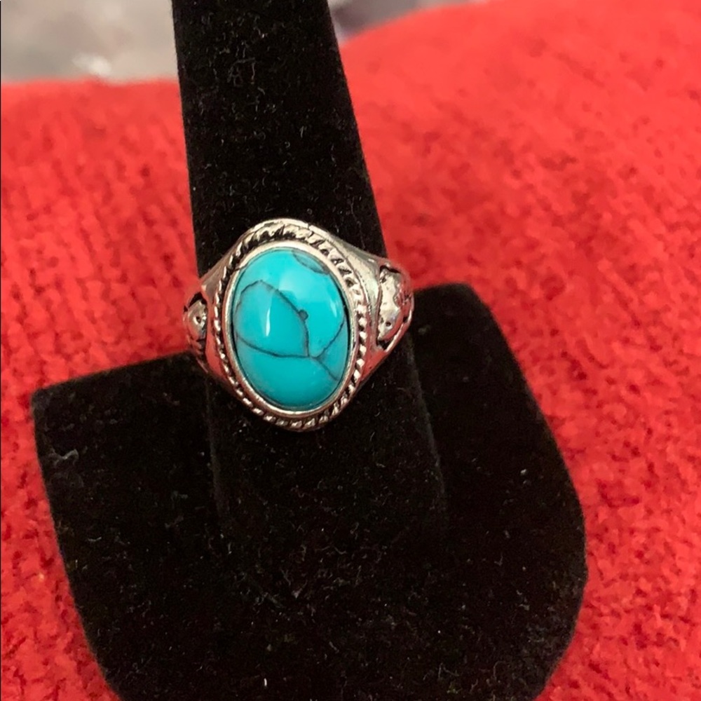Turquoise Dolphin ring. 💕 Perfect for you.